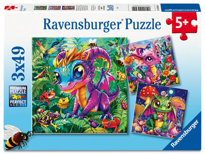 * Baby Garden Dragons 3X49Pc
