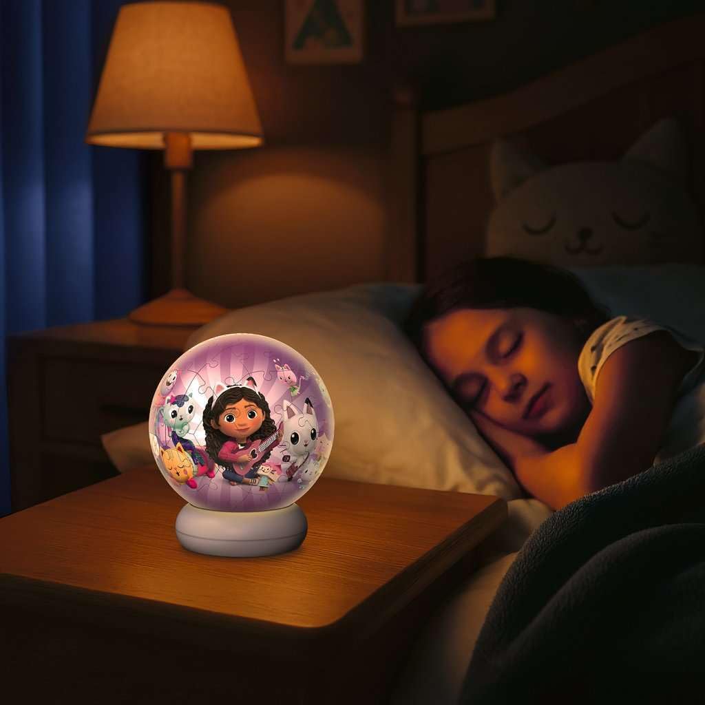 Ravensburger - Puzzle-Ball Nightlight Gabby`S Dollhouse 72P (12008059)
