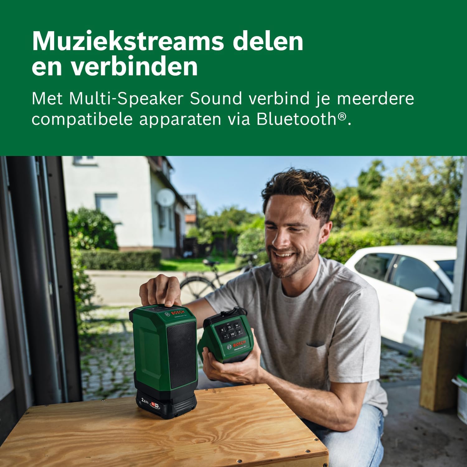 Bosch Diy -Jobside Bluetooth® Speaker   18V-1