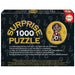 Educa - 1000 Piece Surprise Mystery Jigsaw Puzzle for Adults | Shoot! | Secret Lock Box Reveals Hidden Clues as You Build | Gift | Ages 14+ (20398