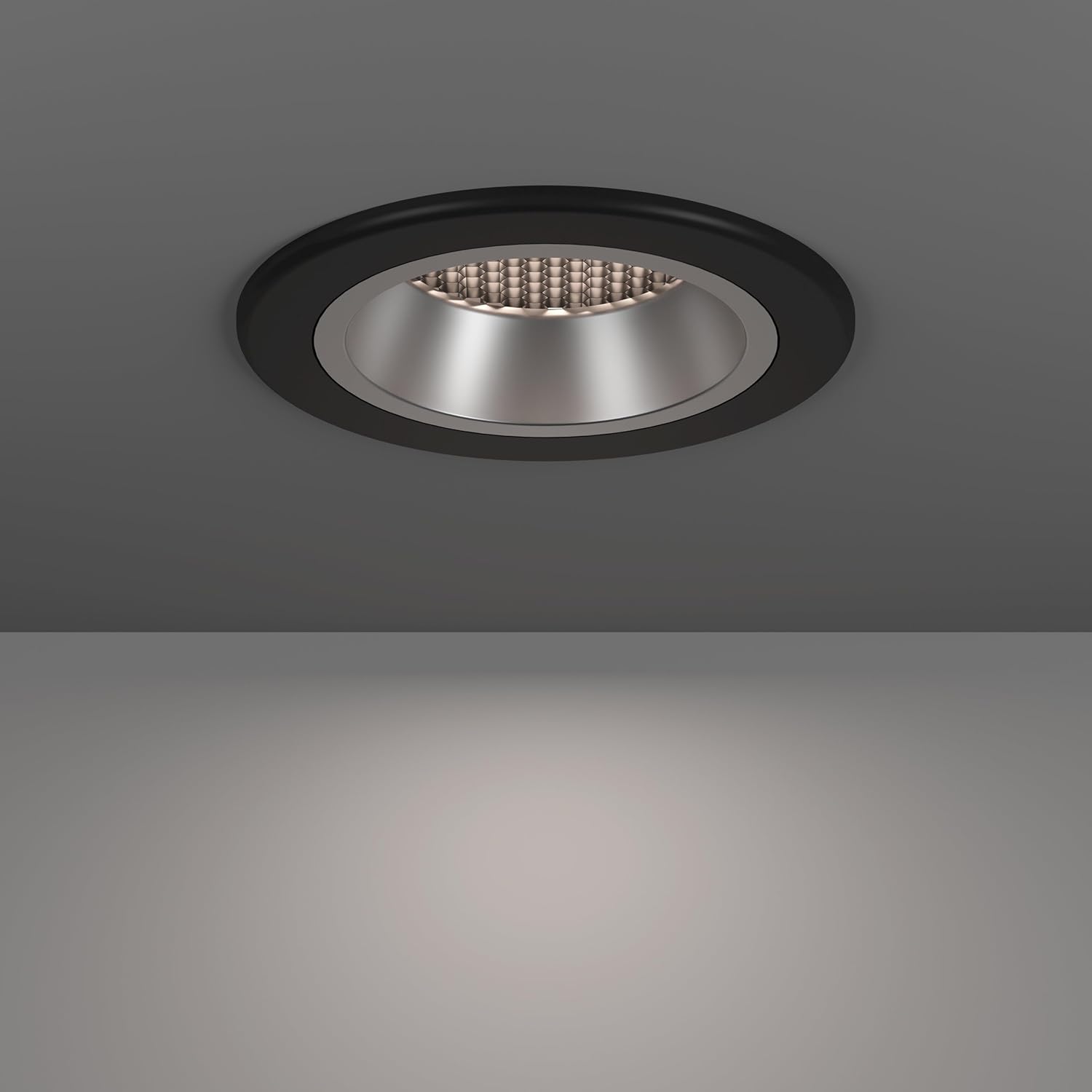 Eglo Connect-Z Yebra-Z Smart Recessed Spot – Black & Silver, Rgb + Tunable White, Zigbee, Matter & Thread Compatible