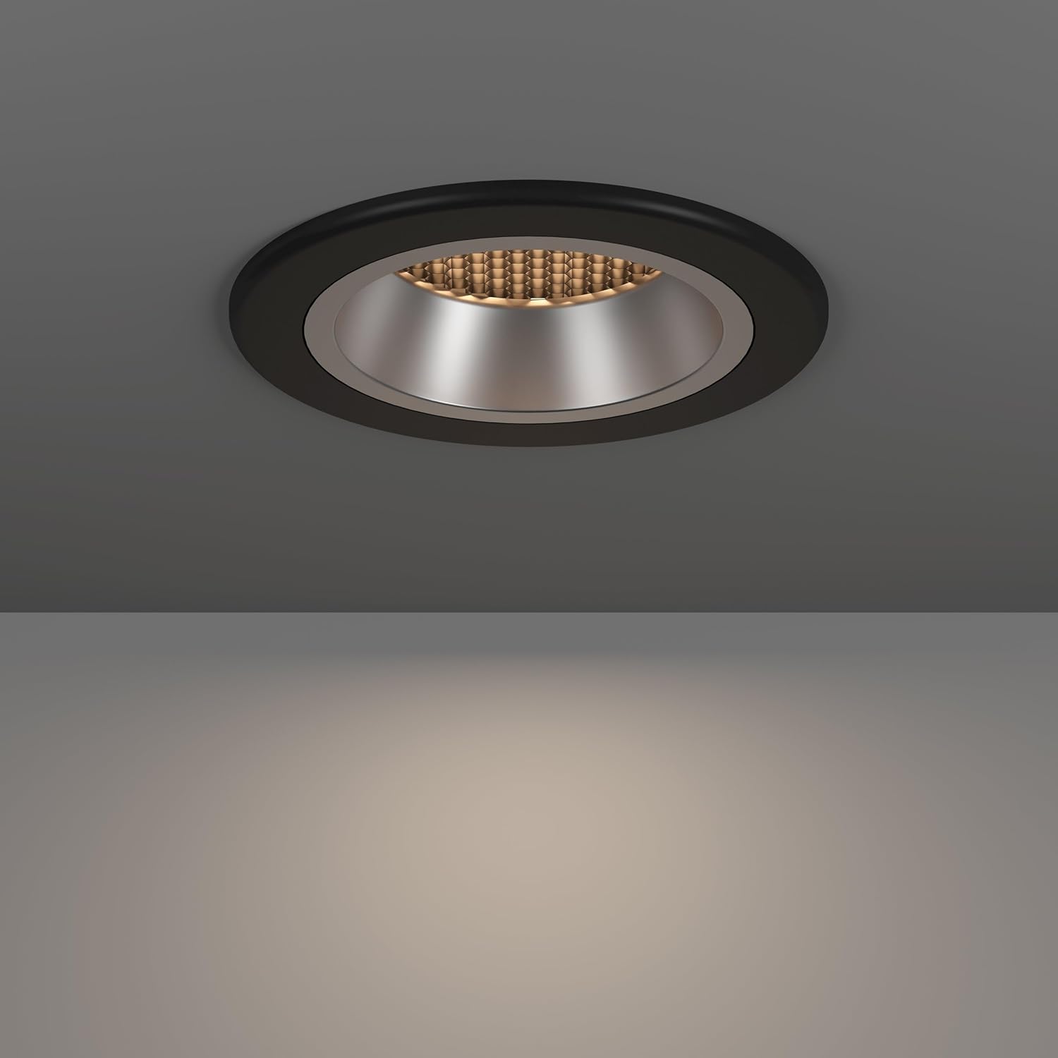 Eglo Connect-Z Yebra-Z Smart Recessed Spot – Black & Silver, Rgb + Tunable White, Zigbee, Matter & Thread Compatible