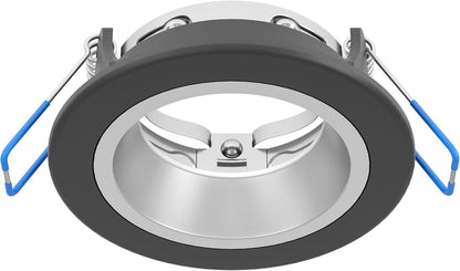 Eglo Connect-Z Yebra-Z Smart Recessed Spot – Black & Silver, Rgb + Tunable White, Zigbee, Matter & Thread Compatible