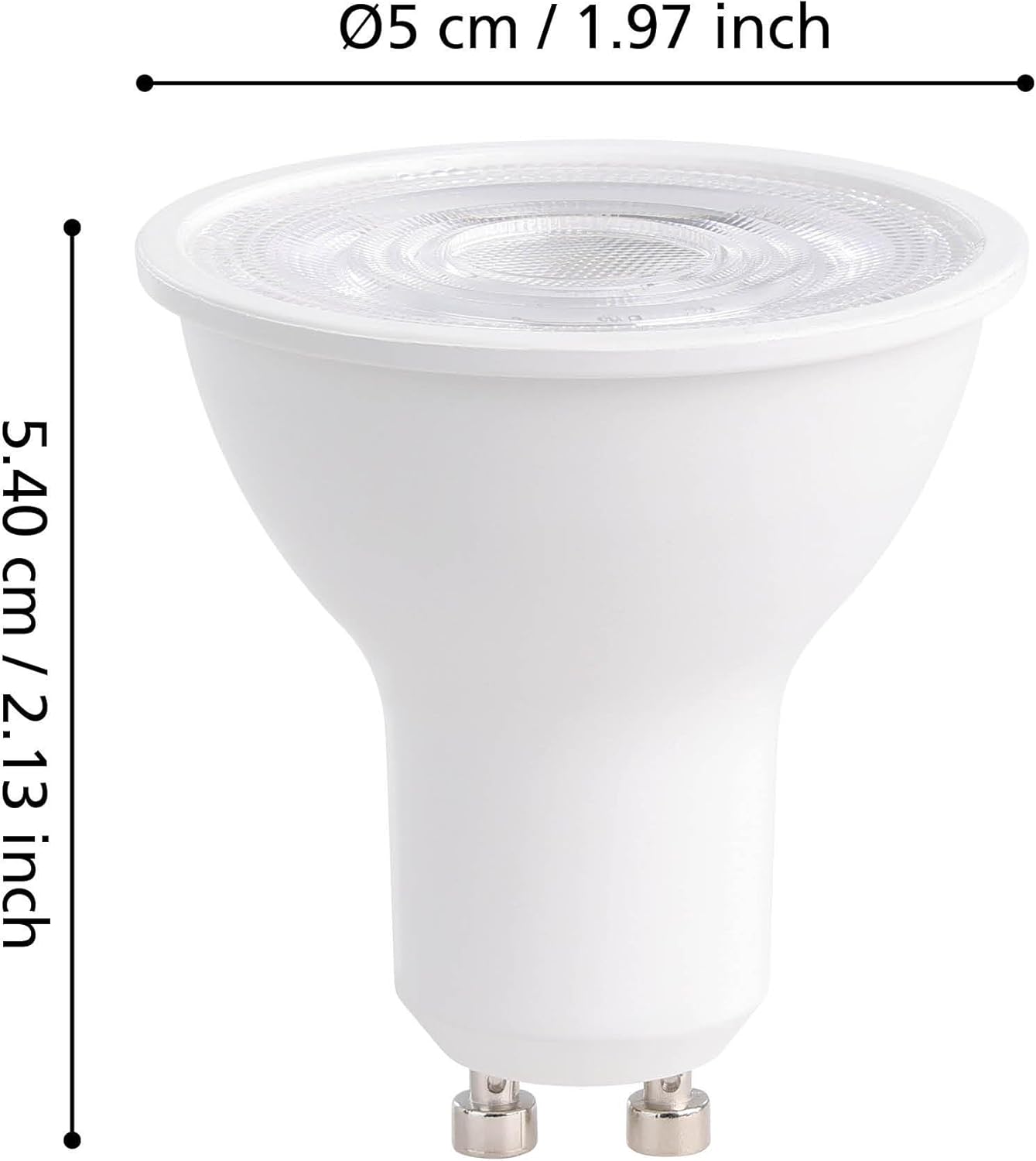 Eglo Connect-Z Gu10 Led Bulb – Tunable White, Dimmable, Zigbee, Matter & Thread Compatible