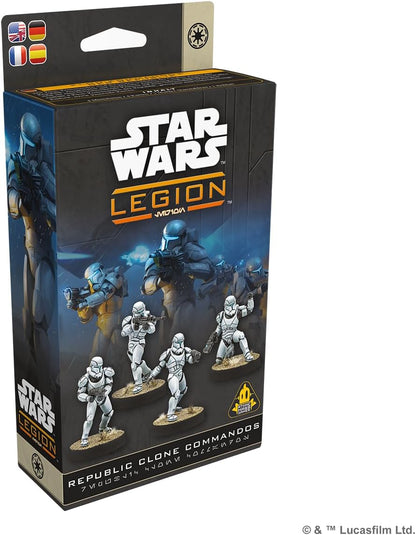 Asmodee | Star Wars Legion - Republic Clone Commandos | Tabletop Miniature Game | Ages 14+ | 2 Players | 90+ Minutes Playing Time