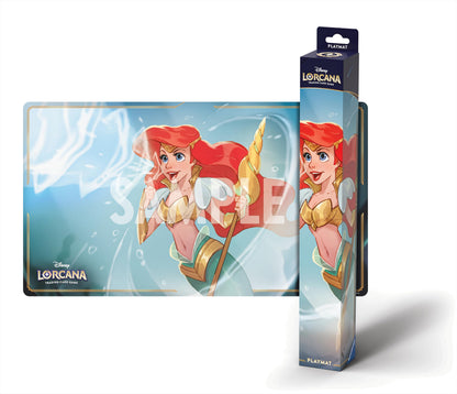 `Disney Lorcana Tcg: Winterspell Ariel, Sonic Warrior Playmat`