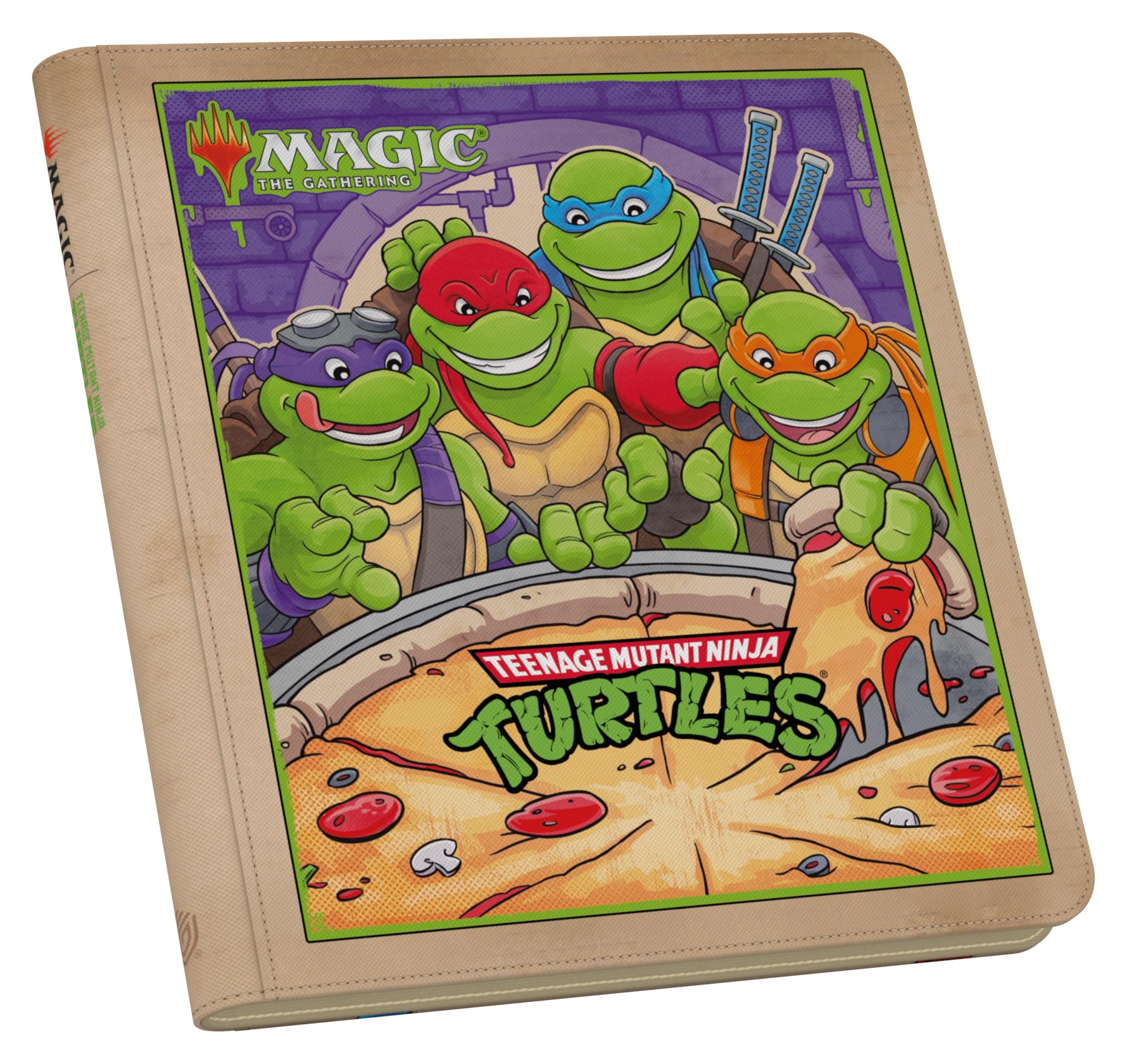 Ultimate Guard Zipfolio 480 Xenoskin Magic: The Gathering | Teenage Mutant Ninja Turtles - Pizza Box