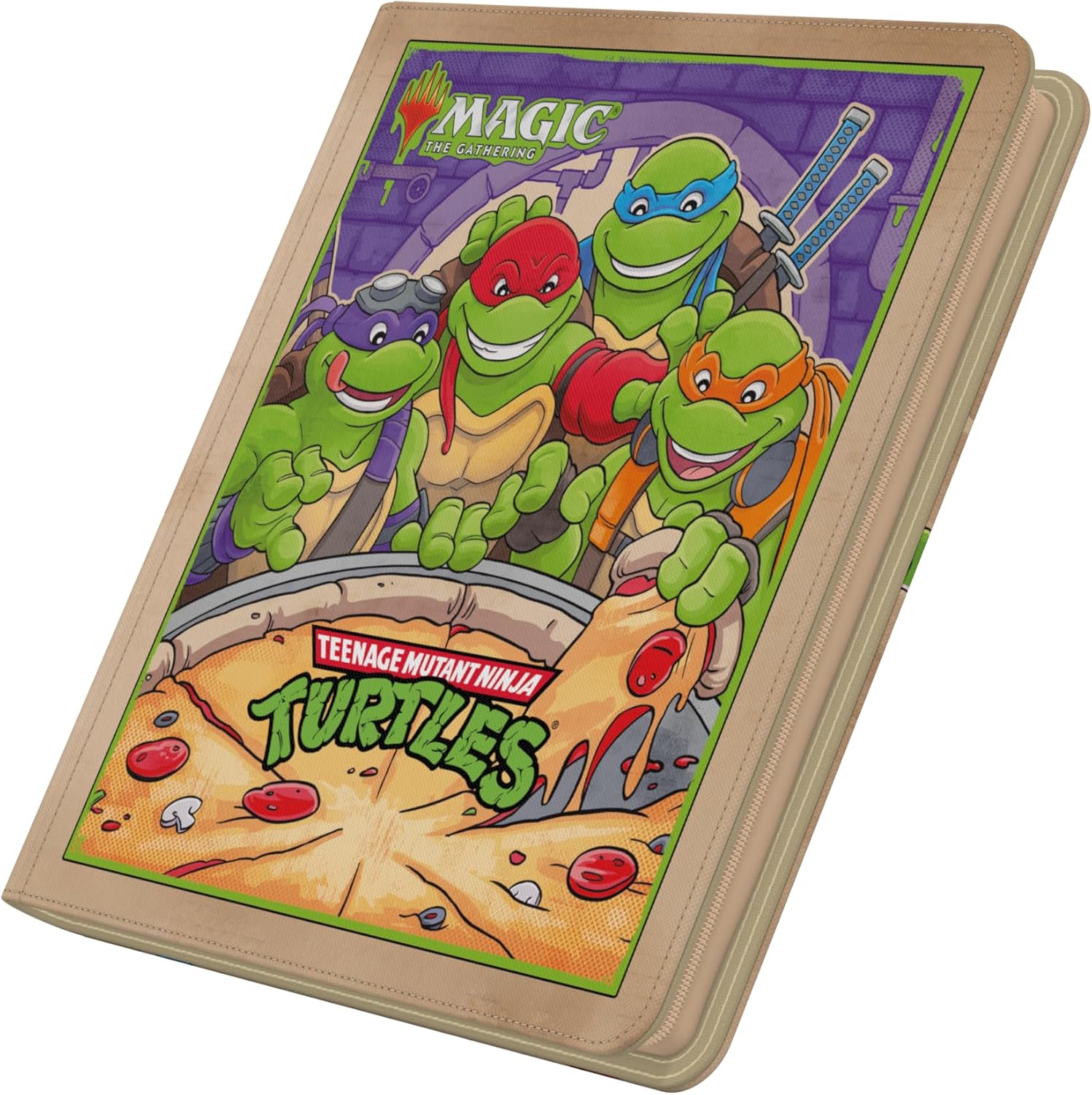 Ultimate Guard Zipfolio 480 Xenoskin Magic: The Gathering | Teenage Mutant Ninja Turtles - Pizza Box