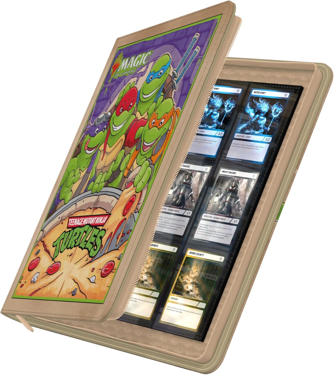 Ultimate Guard Zipfolio 480 Xenoskin Magic: The Gathering | Teenage Mutant Ninja Turtles - Pizza Box