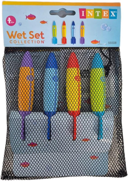 Intex Onderwater Torpedo's 55508 (maat 2,5 x 2,5 x 12 cm