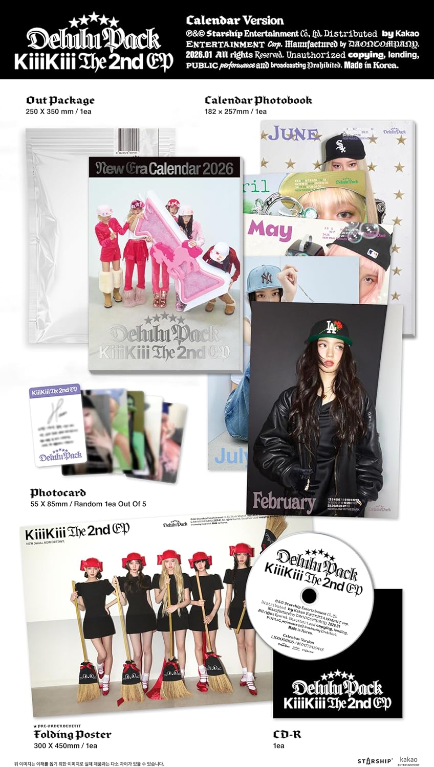 DELULU PACK - CALENDAR VERSION (ASIA)