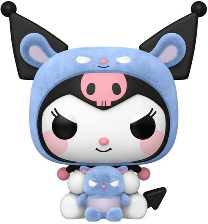 Pop! Animation: Kuromi as Baku Flocked #111 Sanrio Vinyl Figure Limited Edition