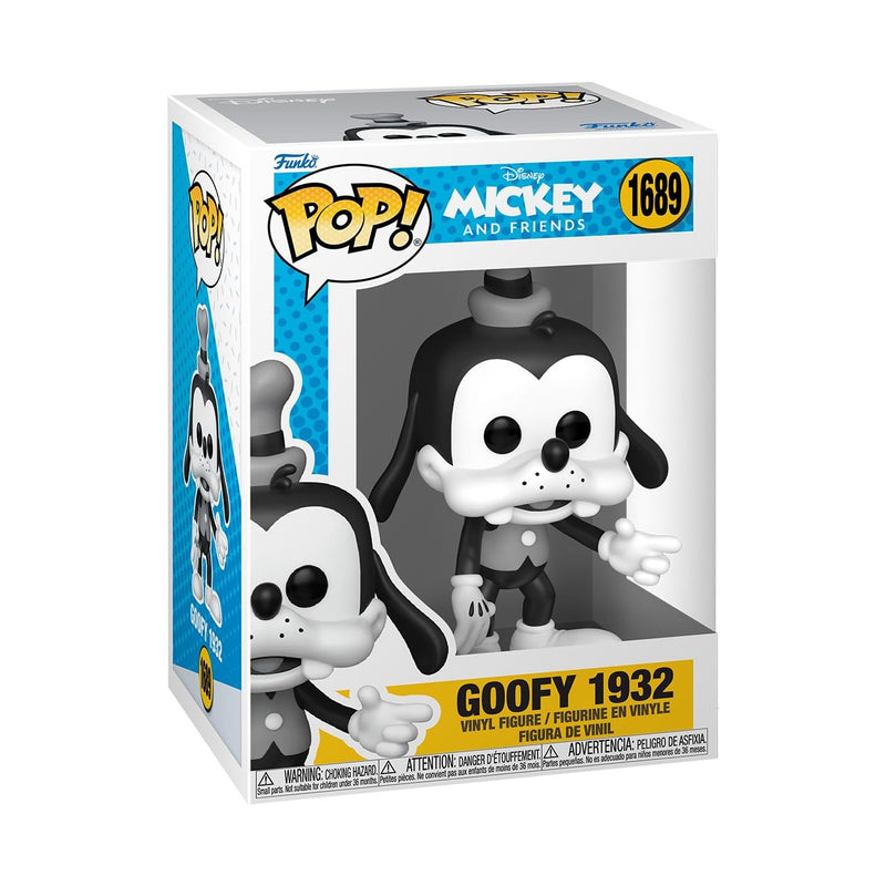 Funko Pop! Disney: Goofy Through The Ages - 1932 - Figura in Vinile da Collezione - Idea Regalo - Merchandising Ufficiale - Giocattoli per Bambini e Adulti - Cartoon/Animation Fans