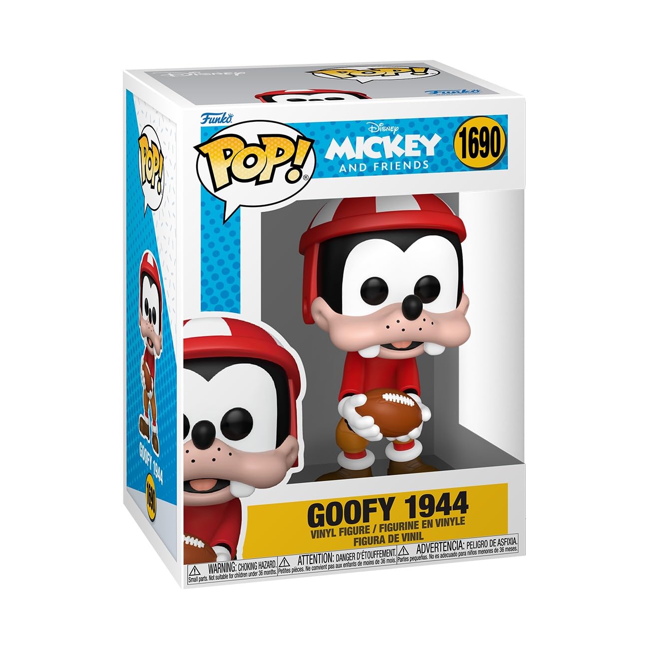 Funko Pop! Disney: Goofy Through The Ages - 1944 - Figura in Vinile da Collezione - Idea Regalo - Merchandising Ufficiale - Giocattoli per Bambini e Adulti - Cartoon/Animation Fans