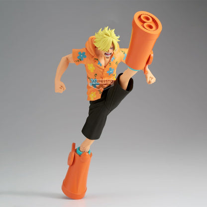 Banpresto Battle Record Collection Sanji II One Piece Action Figure, 21 cm, BP29643P, Multi-Colour, Collectible Figure, Ideal for Anime Fans