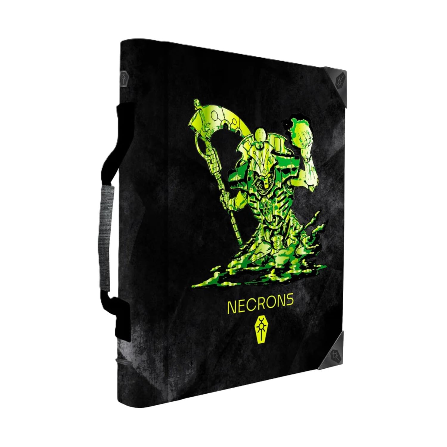 Debossed Printed Codex Book Folio for Warhammer 40,000 Necrons