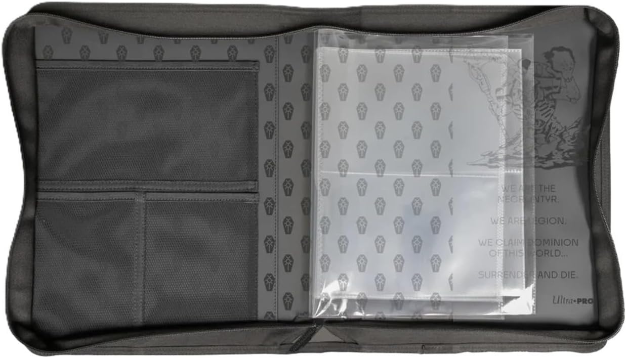 Debossed Printed Codex Book Folio for Warhammer 40,000 Necrons