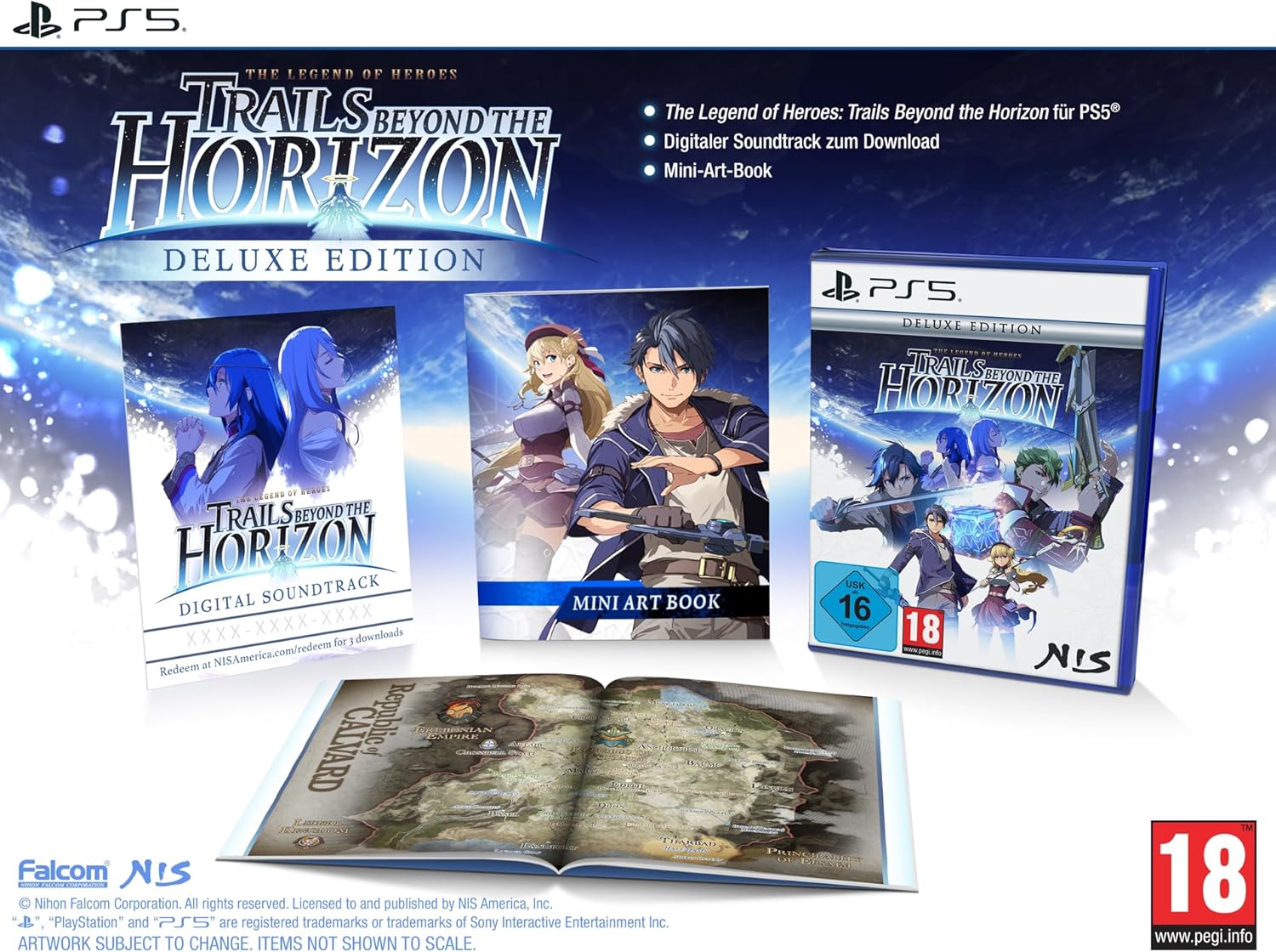 The Legend of Heroes: Trails beyond the Horizon - Deluxe Edition (PS5) (GERMAN