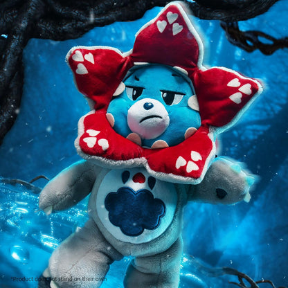 Basic Fun Care Bears x Stranger Things 2-Pack Boxed Set 30cm – Cheer Bear as Eleven & Grumpy Bear as Demogorgon – Limited Edition Gift Set for Fans