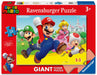 Ravensburger - Super Mario 24 Pièces | Puzzle 3 Ans Ou Plus | Ravensburger Puzzle De 70 X 50 | Cadeau Enfant 3 Ans | Idées Cadeaux | Puzzle Enfants