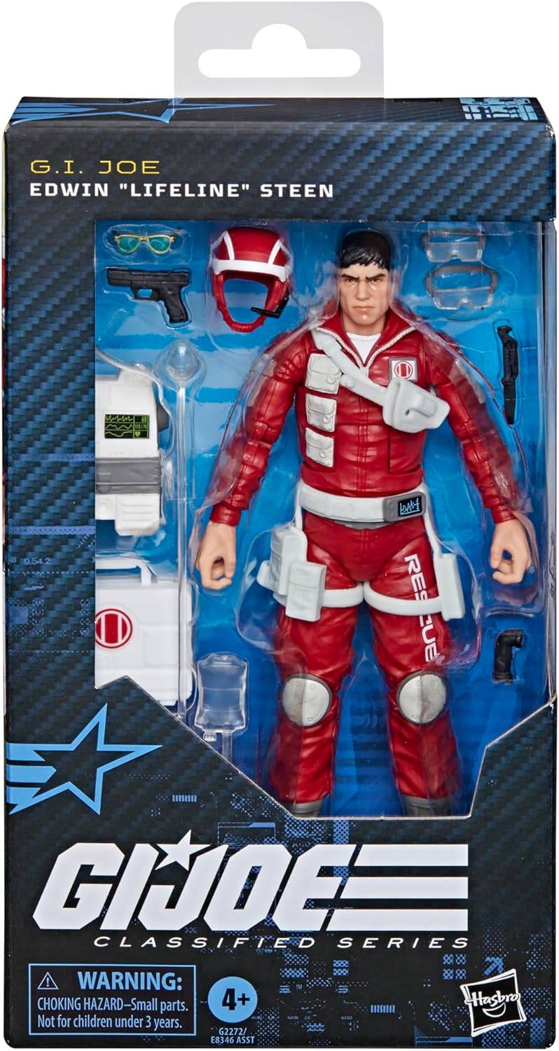 G.I. Joe Classified Series 186, Edwin „Lifeline“ Steen Action-Figur (15 cm