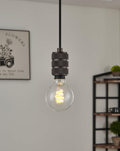 Eglo Connect-Z E27 Led G80 – Smart Spiral Globe Bulb With Rgb & White, Zigbee, Matter & Thread