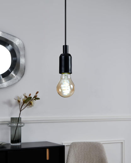 Eglo Connect-Z E27 Led A60 Amber – 2-Pack Smart Spiral Bulbs With Remote, Zigbee, Matter & Thread