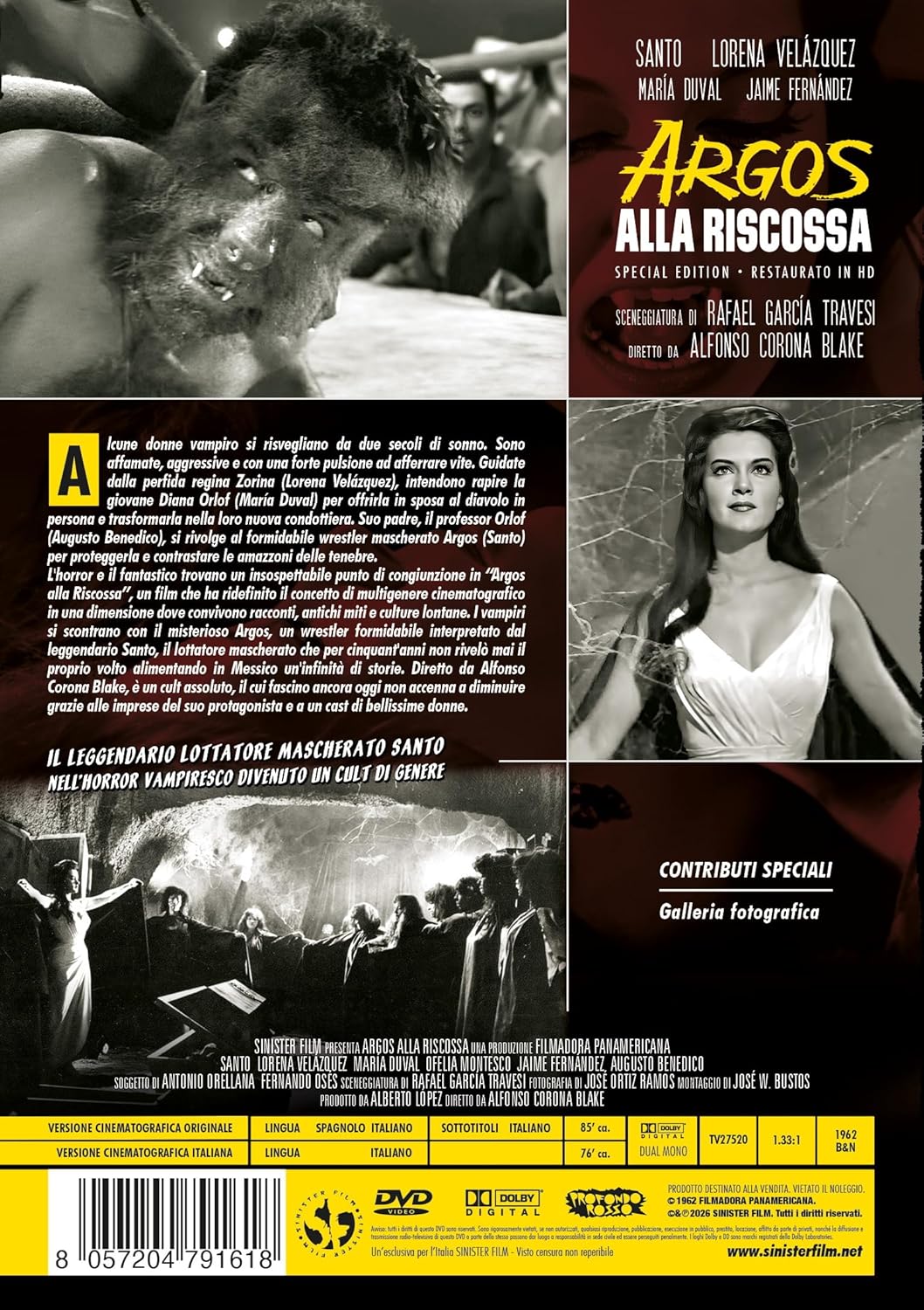 Argos Alla Riscossa (Special Edition) (Restaurato In Hd) - (Italian Import)