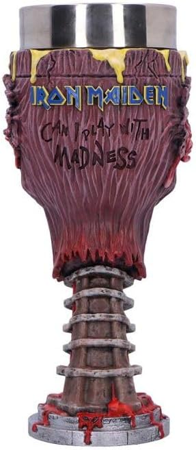 Nemesis Now Iron Maiden Can I Play With Madness Goblet