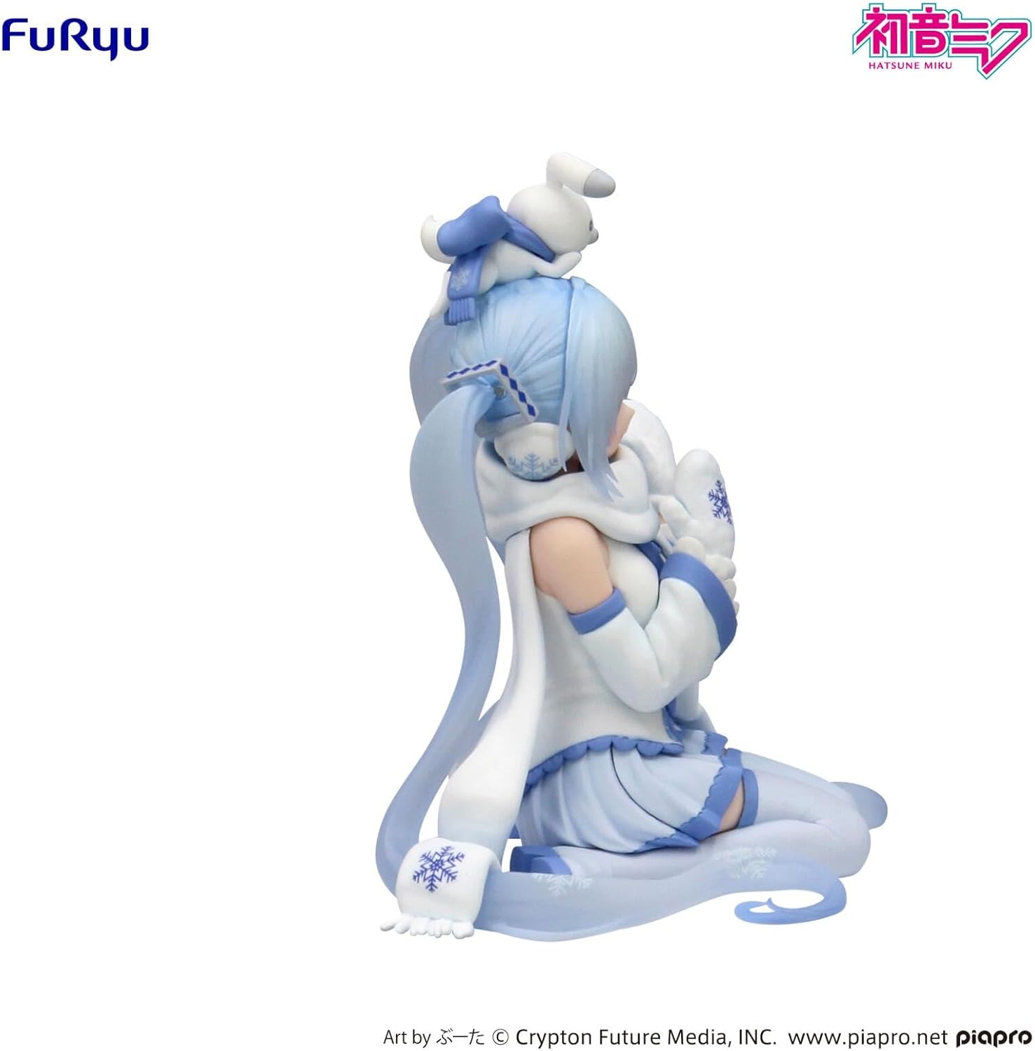 Hatsune Miku Snow Miku Sky Town 10th Anniversary Version Figura 10 cm Hatsune Miku Noodle Stopper