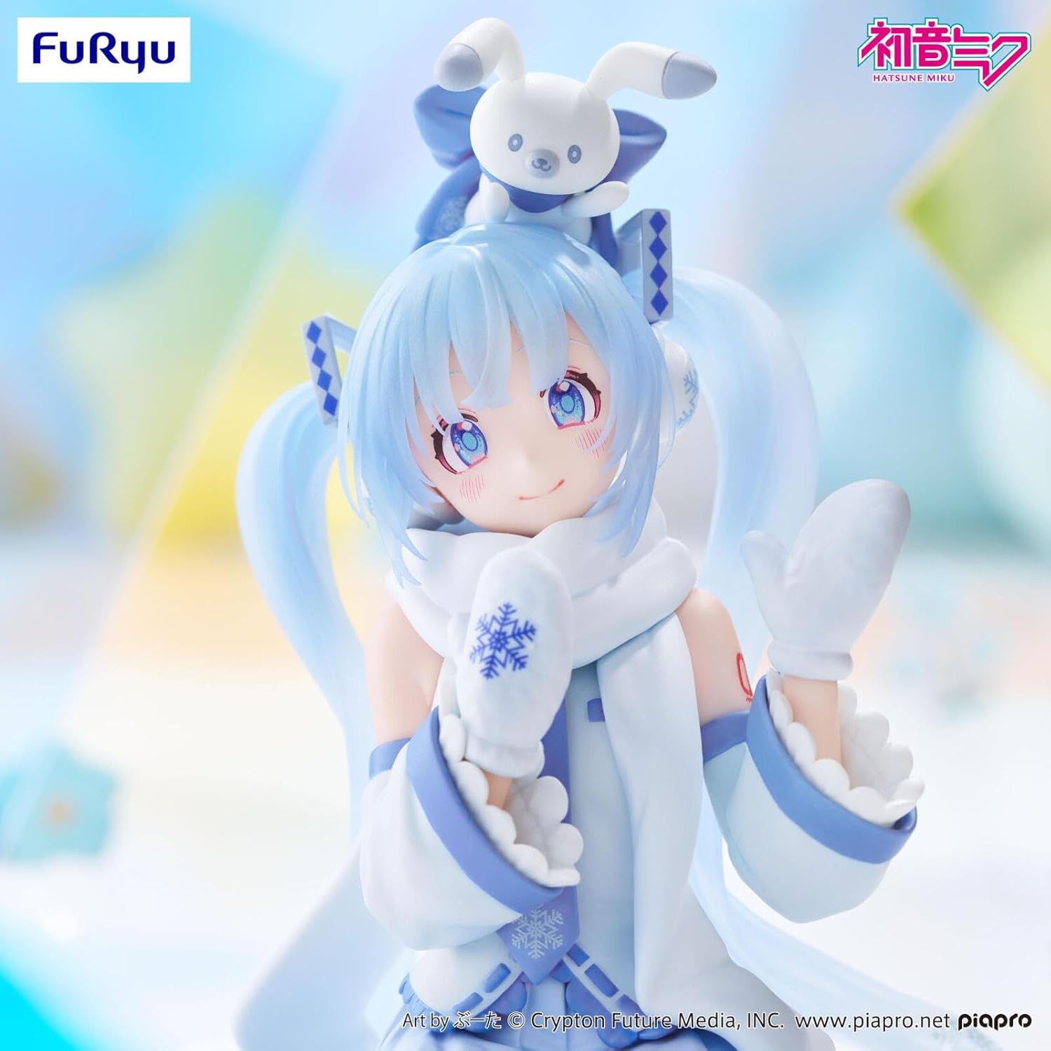 Hatsune Miku Snow Miku Sky Town 10th Anniversary Version Figura 10 cm Hatsune Miku Noodle Stopper