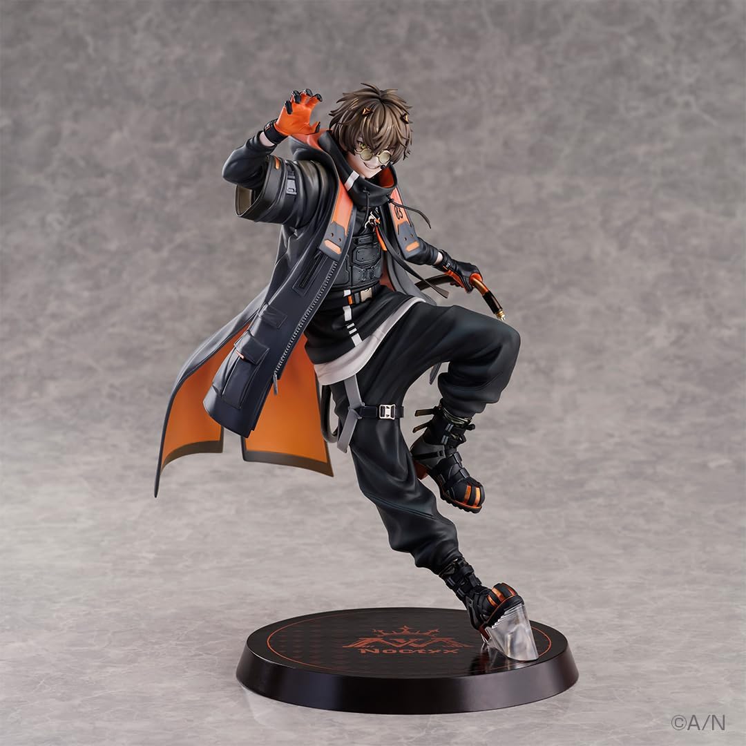 NIJISANJI_EN - Statuetta Albert Knocks in scala 1/7, circa 260 mm, PVC e ABS, dipinta e assemblata