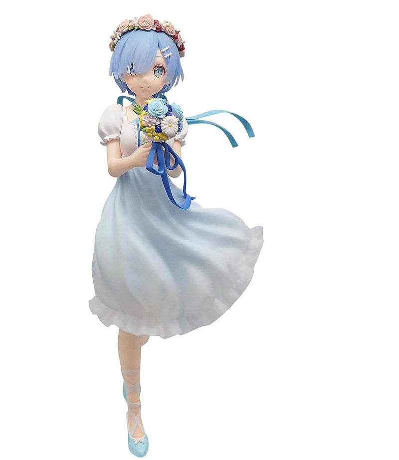 Re:Zero Starting Life In Another World Trio-Try-It Pvc Statue Rem Bridesmaid 21 Cm
