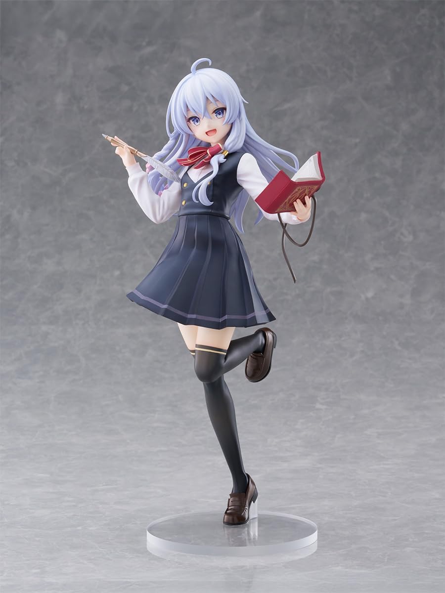 FuRyu Corporation-Wandering Witch: The Journey of Elaina-TENITOL Tall Elaina School Uniform ver Figure