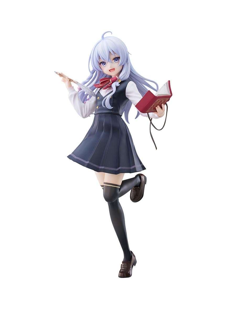 FuRyu Corporation-Wandering Witch: The Journey of Elaina-TENITOL Tall Elaina School Uniform ver Figure