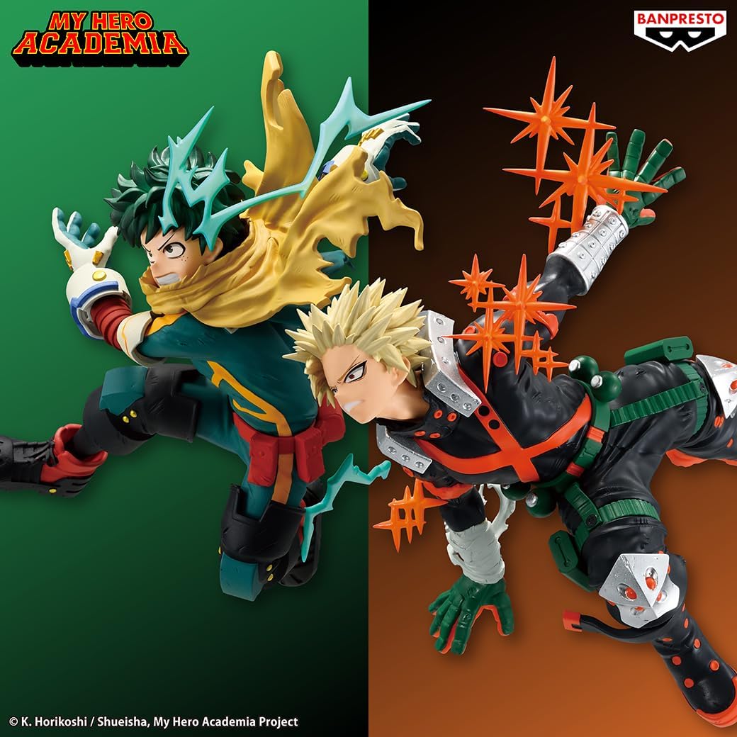 Banpresto Izuku Midoriya My Hero Academia BP29665P Action Figure, Multi-Colour, Collectable Figure, Ideal for Anime Fans My Hero Academia