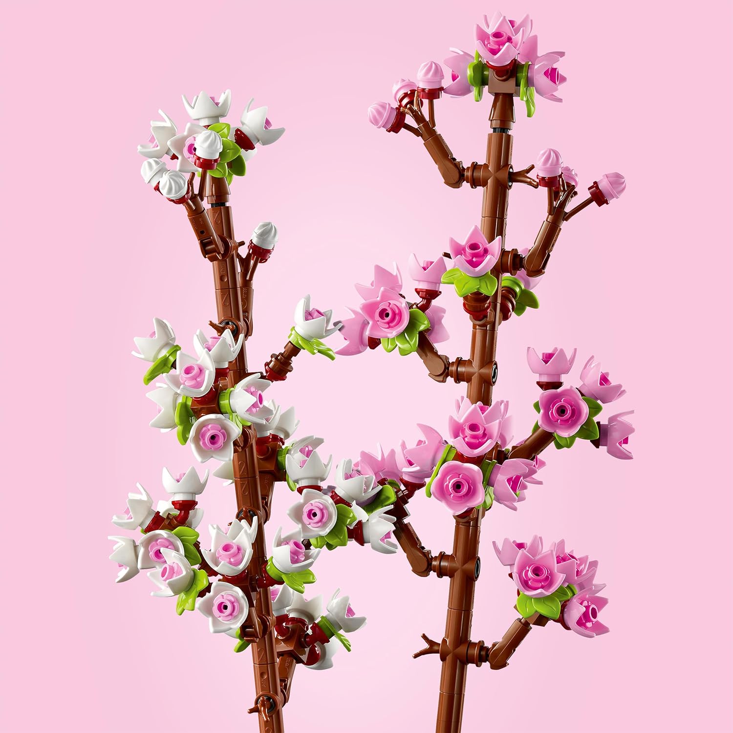 LEGO Botanicals Cherry Blossoms Toy - Faux Flowers Building Set - Desk Decoration or Floral Home Decor - Nature Gift for 8+ Year Old Girls & Teens - 40725