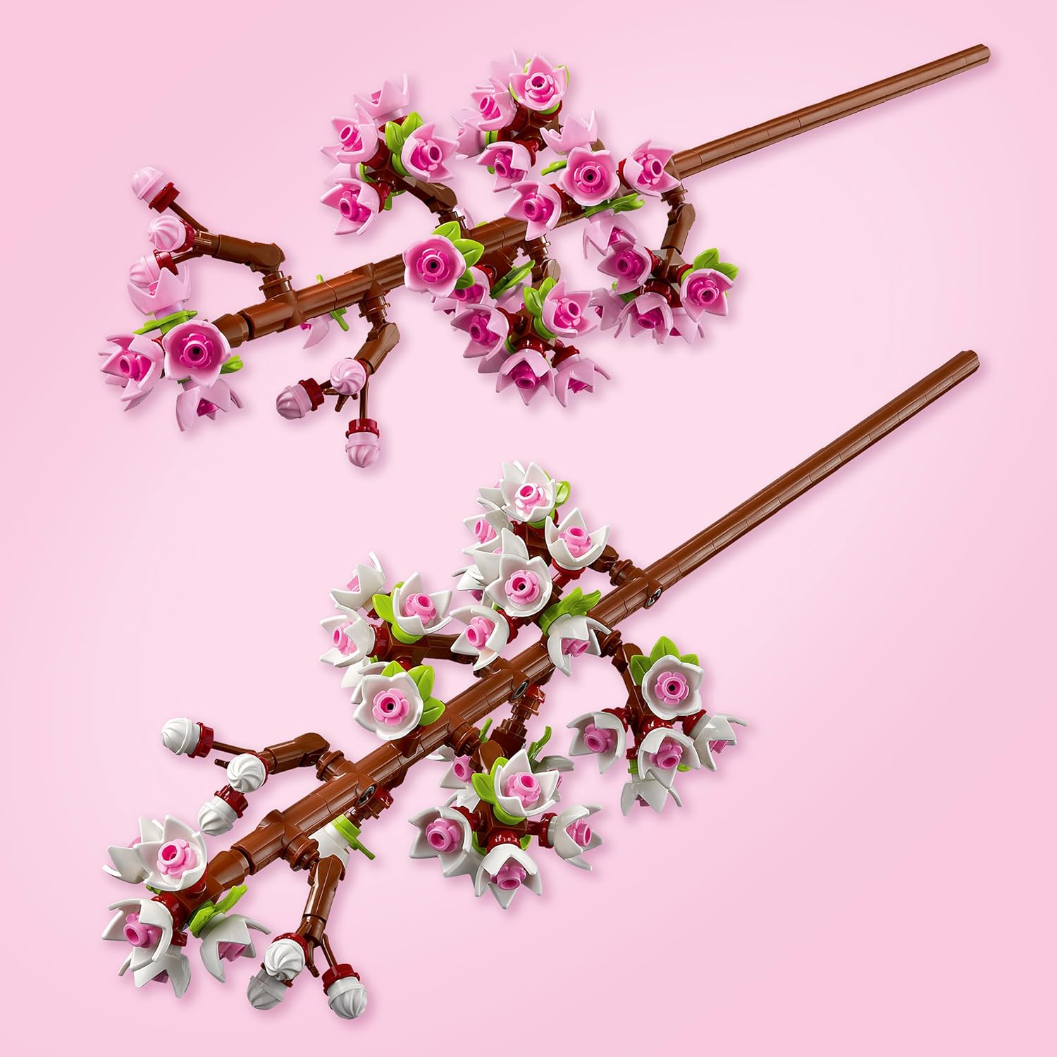 LEGO Botanicals Cherry Blossoms Toy - Faux Flowers Building Set - Desk Decoration or Floral Home Decor - Nature Gift for 8+ Year Old Girls & Teens - 40725