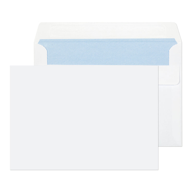 Blake Purely Everyday C6 114 x 162 mm 90 gsm Self Seal Wallet (2602/50 PR) White - Pack of 50