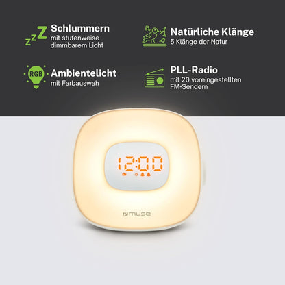 Muse: Clock Radio With Wake-Up Light And Sounds Of Nature