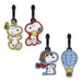 Disney - Peanuts Snoopy 4 Pcs Lugagge Tags