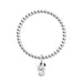 Disney - Snoopy Charm Silver Beads Bracelet