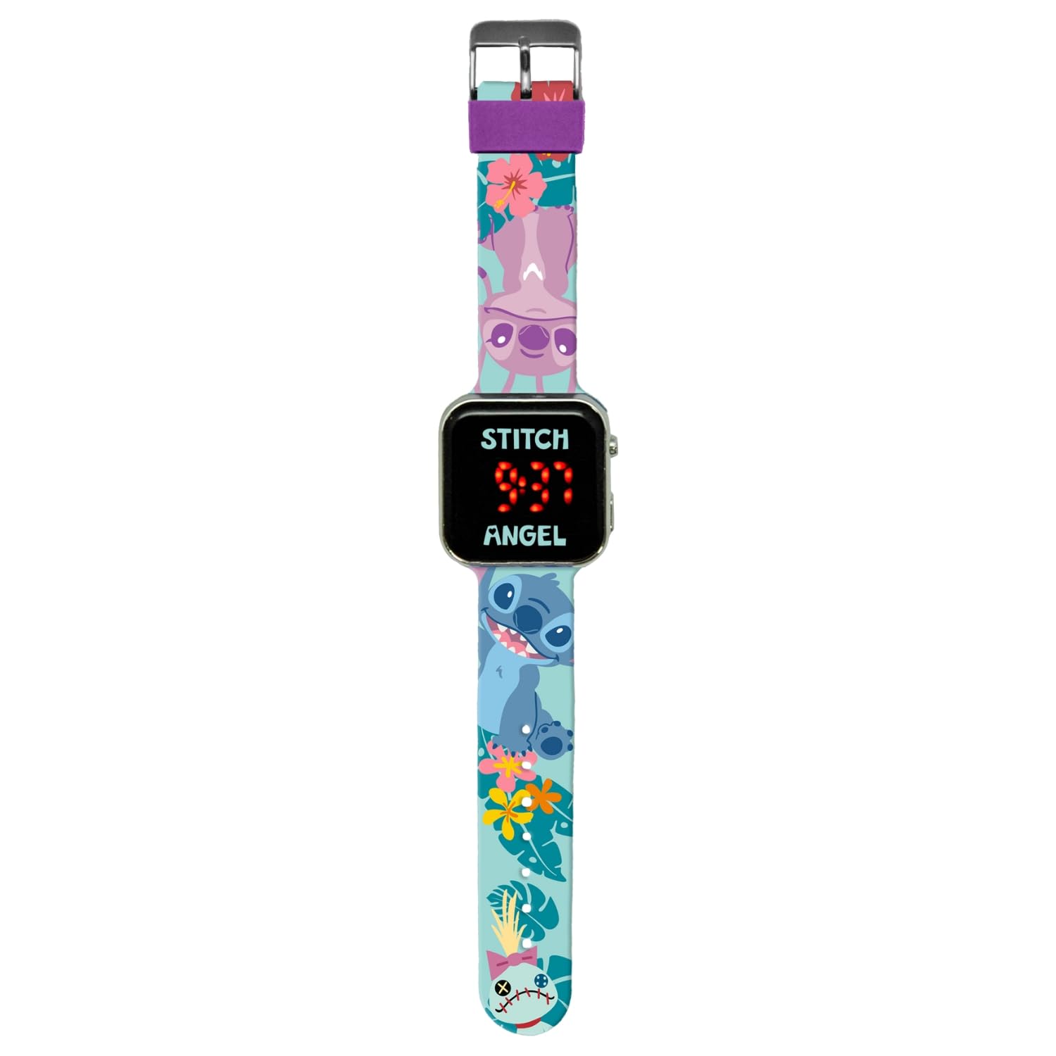 Kids Licensing Unisex Kinder Digital Quarz Armbanduhr mit Silikonarmband LAS4197