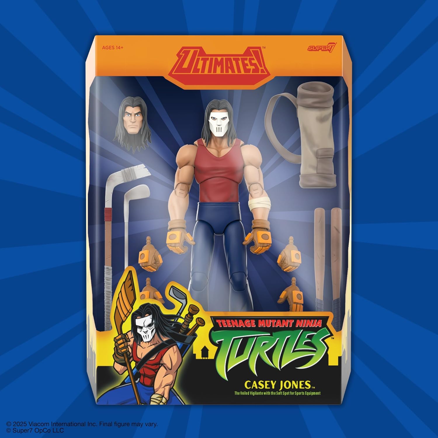 Super7 Teenage Mutant Ninja Turtles ULTIMATES! Wave 13 - Casey Jones Action Figure
