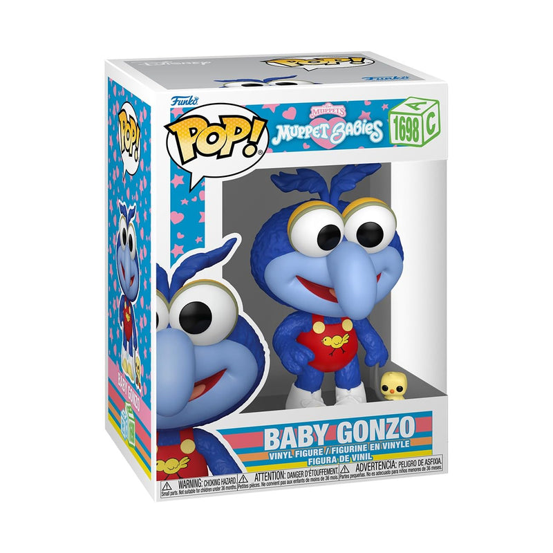 Funko Pop! Disney: Muppet Babies - Baby Gonzo - Muppet Babies (1984) - Collectable Vinyl Figure - Gift Idea - Official Merchandise - Toys for Kids & Adults - Cartoon/Animation Fans