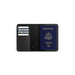 Satechi Passport Holder for Travel with Find My, Passport Cover with 4 Card Holder, Wireless Charging, and RFID Protection – Travel Essential Synthetic Material (PU) Passport Holder –