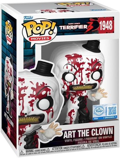 Funko Pop! Movies: Terrifier 3 - Art The Clown (Bloody)* (Special Edition) #1948 Vinyl Figure