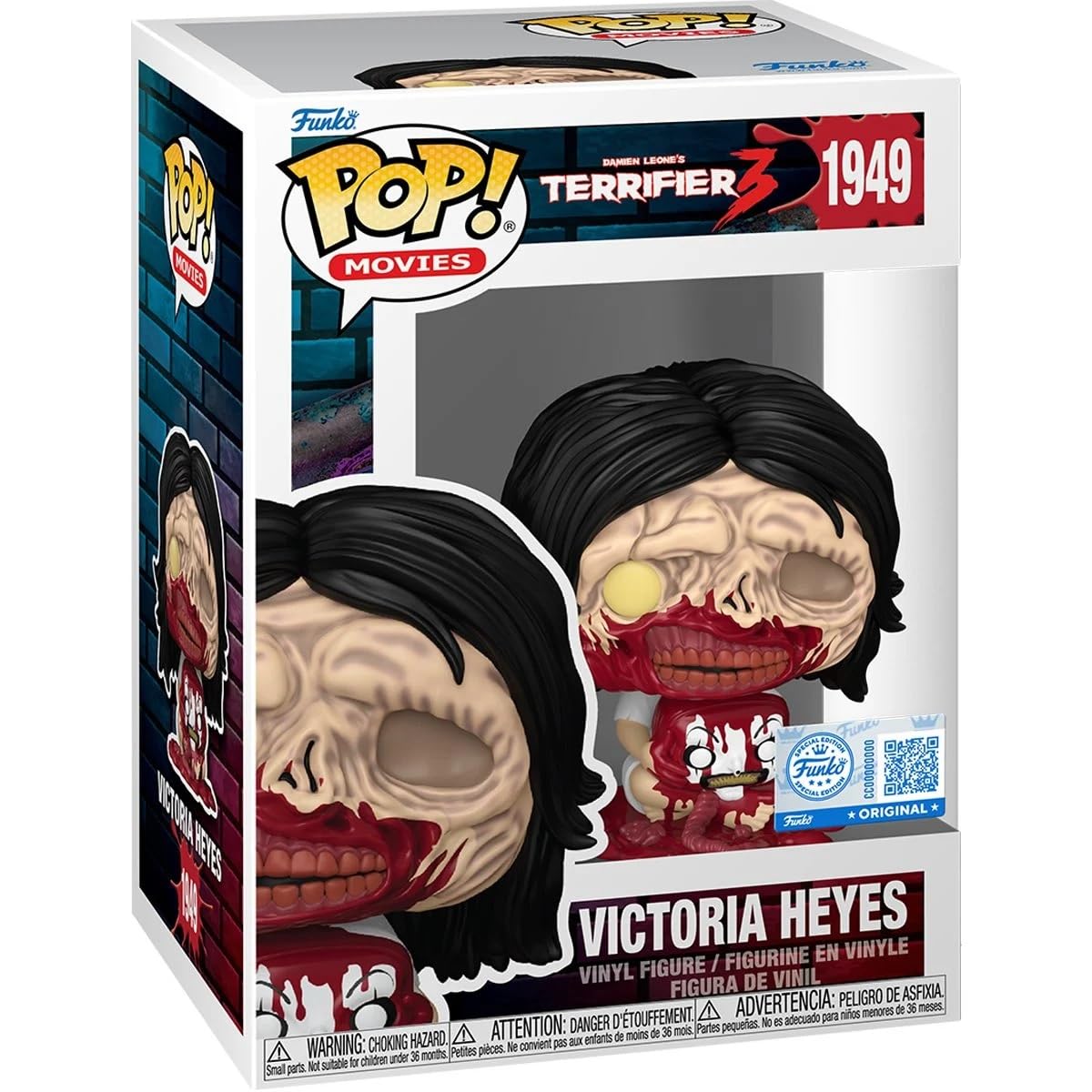 Funko Pop! Movies: Terrifier 3 - Victoria Heyes (Special Edition) #1949 Vinyl Figure
