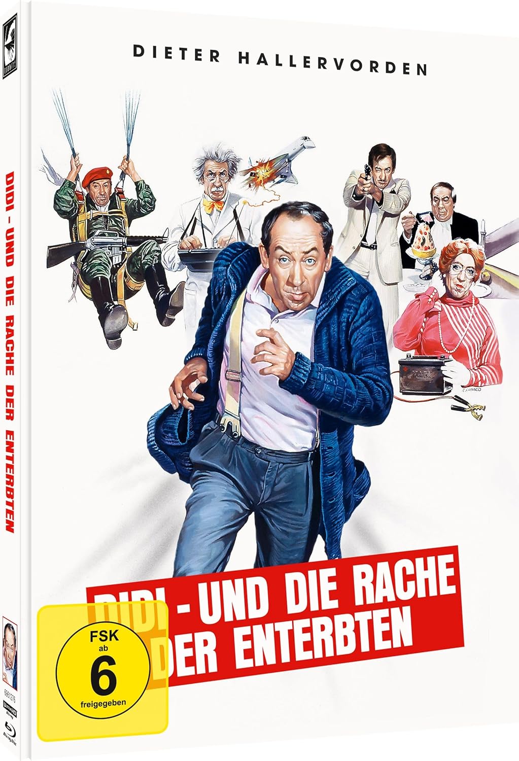 HALLERVORDEN, DIETER - DIDI UND DIE RACHE DER ENTERBTEN - 2-DISC MEDIABOOK