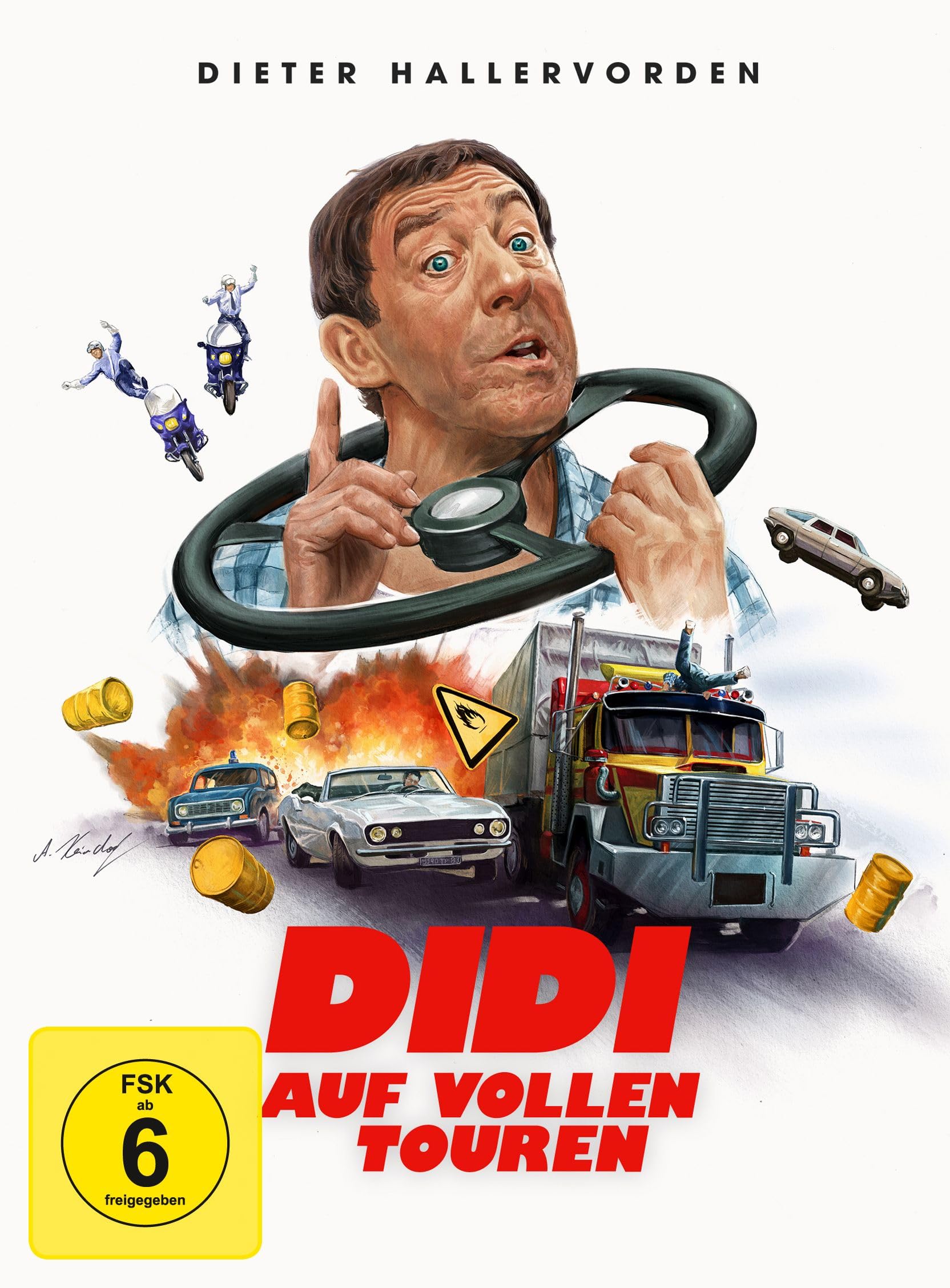 HALLERVORDEN, DIETER - DIDI AUF VOLLEN TOUREN - 2-DISC MEDIABOOK